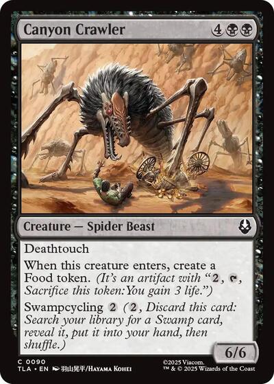 Canyon Crawler (TLA) #90 Common Avatar: The Last Airbender Magic: The Gathering: 2025