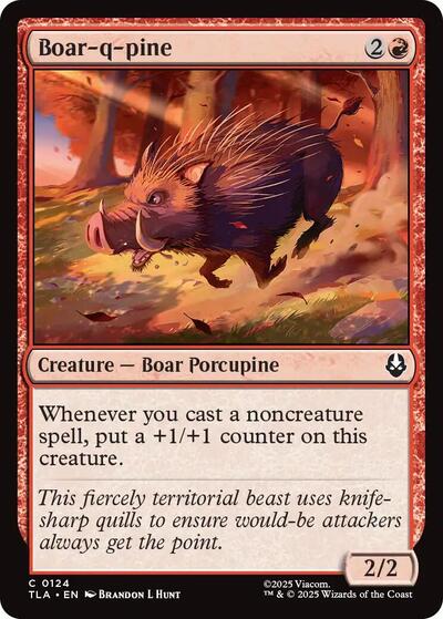 2025 Magic: Avatar: The Last Airbender (TLA) - Boar q pine (#124, Common)