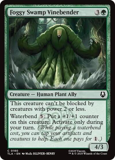 Foggy Swamp Vinebender (TLA) #180 Common Avatar: The Last Airbender Magic: 2025