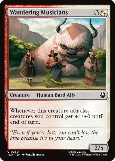 Wandering Musicians (TLA) #250 Common Avatar: The Last Airbender Magic: 2025