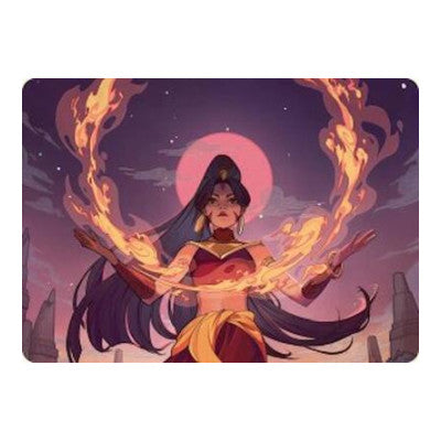 Firebending Student Art Card (ASTLA) #44 Special (Near Mint) Art Series: Avatar: The Last Airbender Magic: The Gathering: 2025