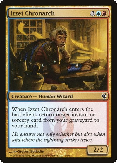 Izzet Chronarch (DDJ) #11 Common (Near Mint) Duel Decks: Izzet vs. Golgari Magic: The Gathering: 2012