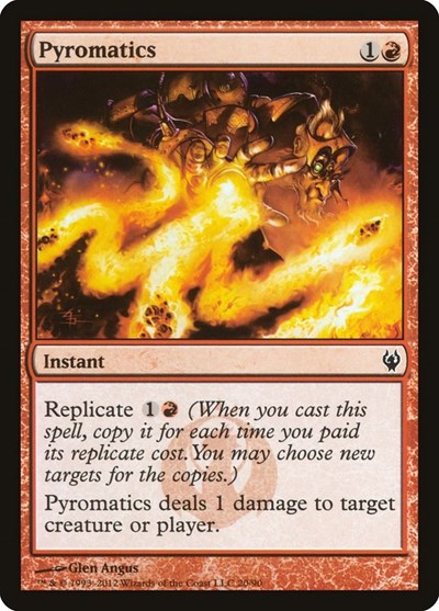 Pyromatics (DDJ) #20 Common (Lightly Played) Duel Decks: Izzet vs. Golgari Magic: 2012