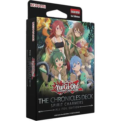 2026 YuGiOh: THE CHRONICLES DECK: Spirit Charmers (All-Foil Edition) (CH02) - THE CHRONICLES DECK Spirit Charmers All Foil Edition Deck (Unopened)