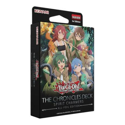THE CHRONICLES DECK: Spirit Charmers (All-Foil Edition) Deck (CH02) (Unopened) THE CHRONICLES DECK: Spirit Charmers (All-Foil Edition) YuGiOh: 2026
