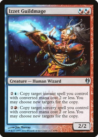 Izzet Guildmage (DDJ) #4 Uncommon (Lightly Played) Duel Decks: Izzet vs. Golgari Magic: The Gathering: 2012