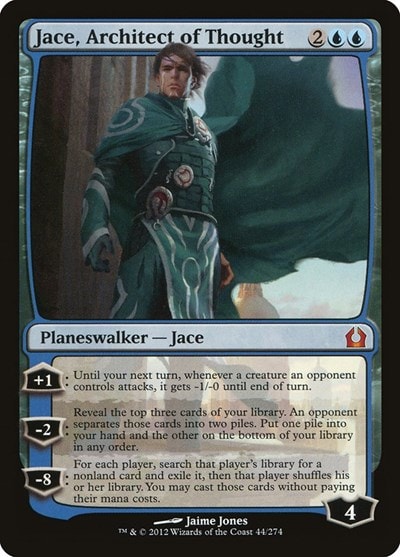 Jace Architect of Thought (RTR) #44 Mythic Rare Return to Ravnica Magic: The Gathering: 2012