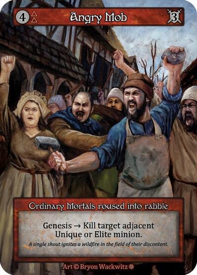 Angry Mob (GT) Ordinary (Lightly Played) Gothic Sorcery: Contested Realm: 2025