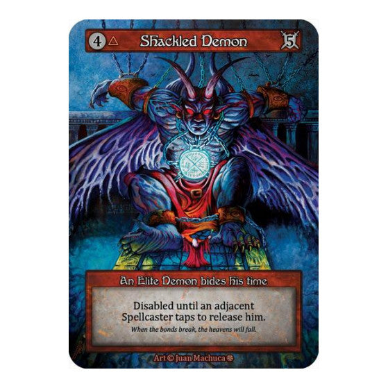 Shackled Demon (GT) Elite (Lightly Played) Gothic Sorcery: Contested Realm: 2025