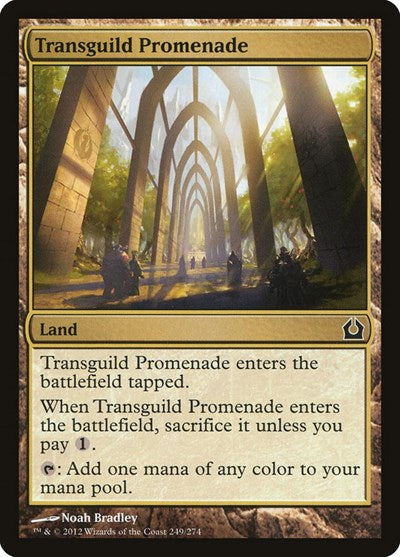 Transguild Promenade (RTR) #249 Common (Lightly Played) Return to Ravnica Magic: 2012