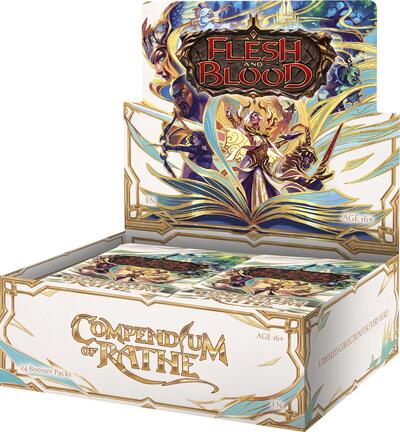 Compendium of Rathe Booster Box (PEN) None (Unopened) Compendium of Rathe Flesh and Blood TCG: 2026