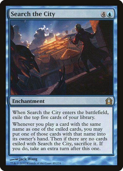 Search the City (RTR) #49 Rare (Lightly Played) Return to Ravnica Magic: The Gathering: 2012