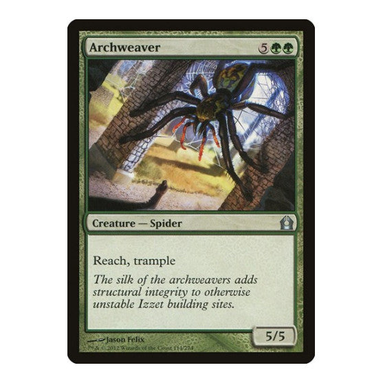 Archweaver (RTR) #114 Uncommon Return to Ravnica Magic: The Gathering: 2012