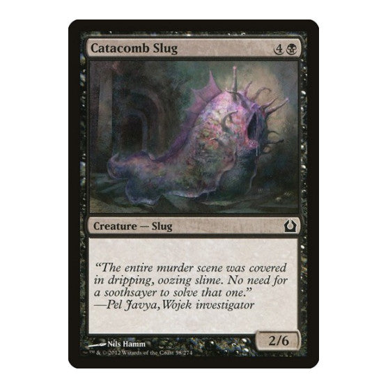 Catacomb Slug (RTR) #58 Common (Lightly Played) Return to Ravnica Magic: The Gathering: 2012
