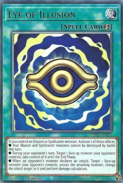 Eye of Illusion (PHRE) #PHRE-EN014 Rare (1st Edition Near Mint) Phantom Revenge YuGiOh: 2025