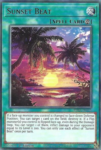 Sunset Beat (PHRE) #PHRE-EN055 Rare (1st Edition Near Mint) Phantom Revenge YuGiOh: 2025