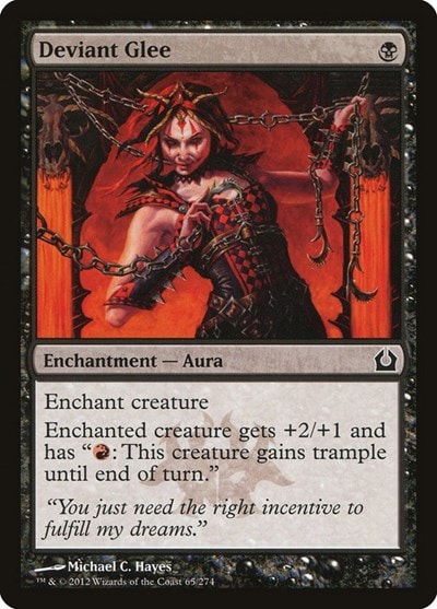 Deviant Glee (RTR) #65 Common Return to Ravnica Magic: The Gathering: 2012