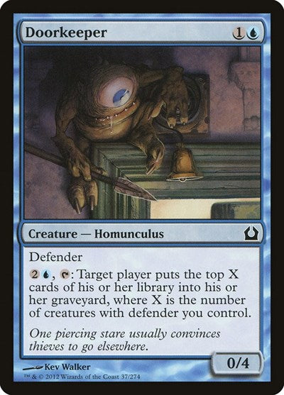 Doorkeeper (RTR) #37 Common (Lightly Played) Return to Ravnica Magic: The Gathering: 2012