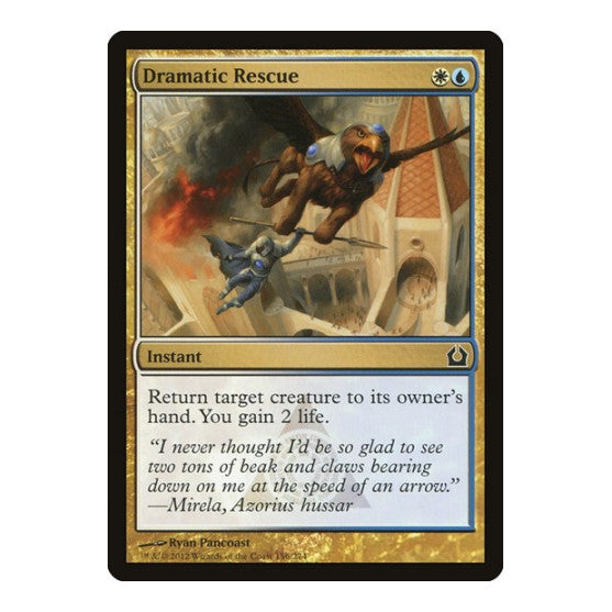 Dramatic Rescue (RTR) #156 Common (Lightly Played) Return to Ravnica Magic: The Gathering: 2012