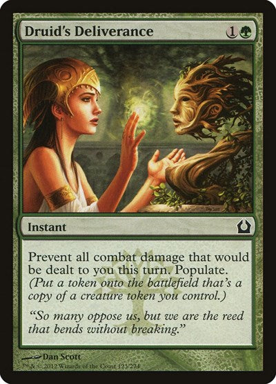 2012 Magic: Return to Ravnica (RTR) - Druids Deliverance (#123, Common)