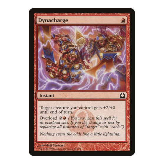 Dynacharge (RTR) #92 Common (Lightly Played) Return to Ravnica Magic: The Gathering: 2012