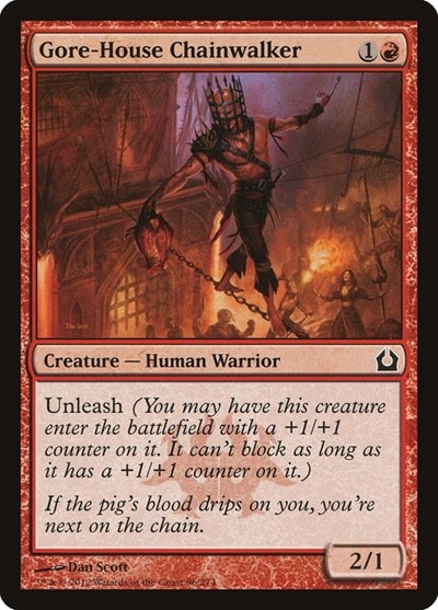 Gore House Chainwalker (RTR) #96 Common Return to Ravnica Magic: The Gathering: 2012