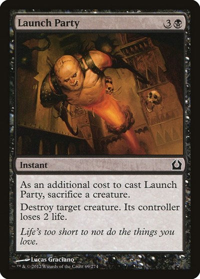 Launch Party (RTR) #69 Common (Lightly Played) Return to Ravnica Magic: The Gathering: 2012