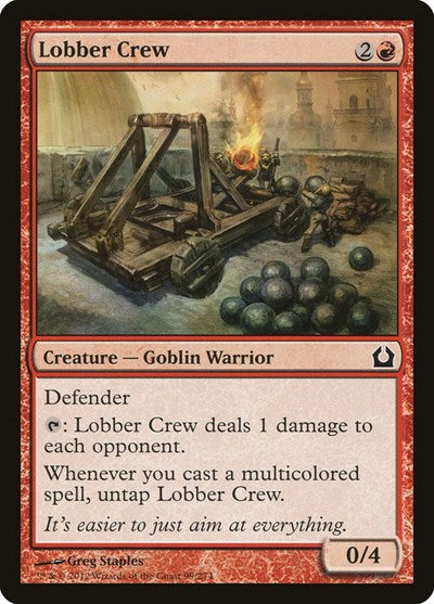 Lobber Crew (RTR) #99 Common Return to Ravnica Magic: The Gathering: 2012