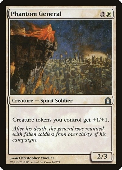 Phantom General (RTR) #16 Uncommon Return to Ravnica Magic: The Gathering: 2012