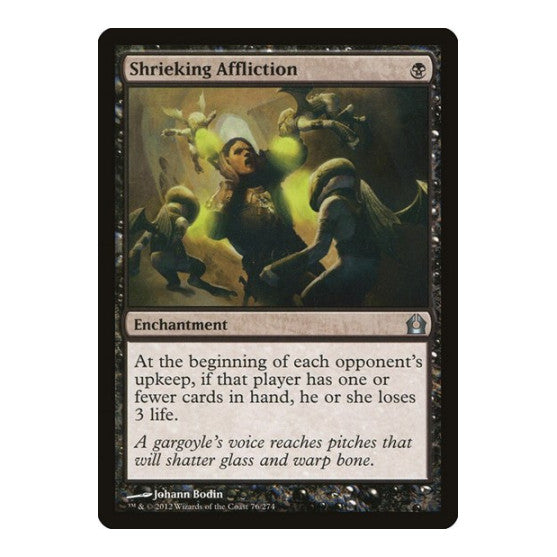 Shrieking Affliction (RTR) #76 Uncommon Return to Ravnica Magic: The Gathering: 2012