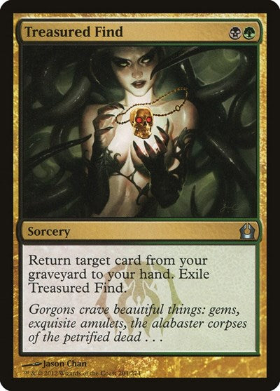 Treasured Find (RTR) #204 Uncommon (Lightly Played) Return to Ravnica Magic: The Gathering: 2012