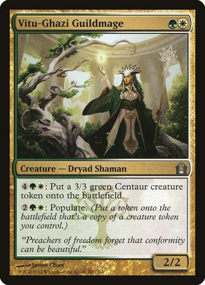 Vitu Ghazi Guildmage (RTR) #207 Uncommon Return to Ravnica Magic: The Gathering: 2012