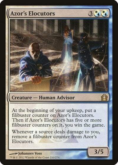 Azors Elocutors (RTR) #210 Rare (Lightly Played) Return to Ravnica Magic: The Gathering: 2012