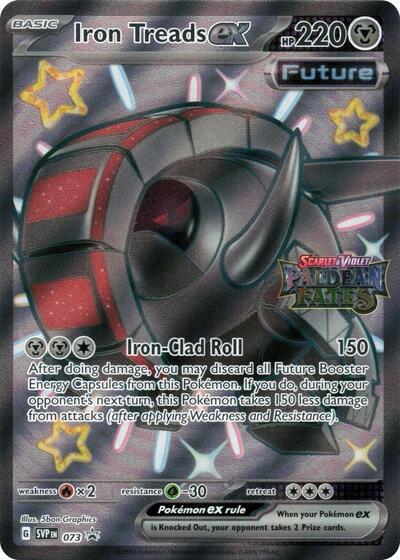 Iron Treads ex - 073 (Paldean Fates Stamped) (MCAP) #073 Promo (Holofoil Near Mint) Miscellaneous Cards & Products Pokemon: 2026