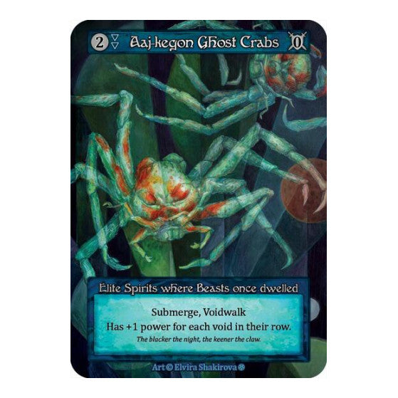 Aaj-kegon Ghost Crabs (GT) Elite (Lightly Played) Gothic Sorcery: Contested Realm: 2025