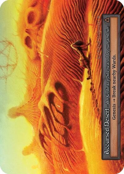 Accursed Desert (GT) Ordinary (Lightly Played) Gothic Sorcery: Contested Realm: 2025