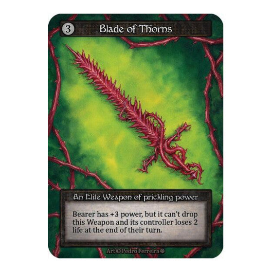 Blade of Thorns (GT) Elite (Lightly Played) Gothic Sorcery: Contested Realm: 2025