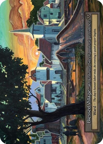 Blessed Village (GT) Ordinary (Lightly Played) Gothic Sorcery: Contested Realm: 2025