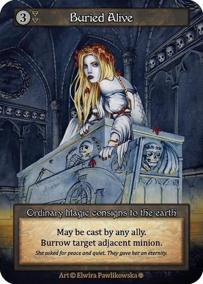 Buried Alive (GT) Ordinary (Lightly Played) Gothic Sorcery: Contested Realm: 2025