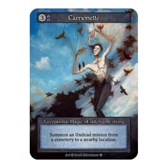 Carrionette (GT) Exceptional (Lightly Played) Gothic Sorcery: Contested Realm: 2025
