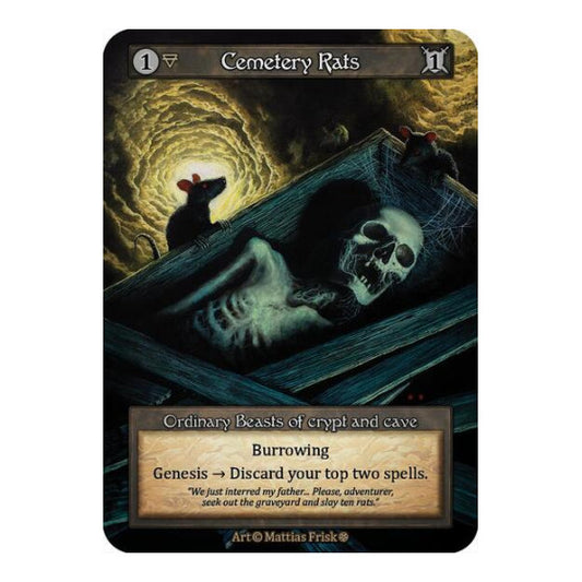 Cemetery Rats (GT) Ordinary Gothic Sorcery: Contested Realm: 2025