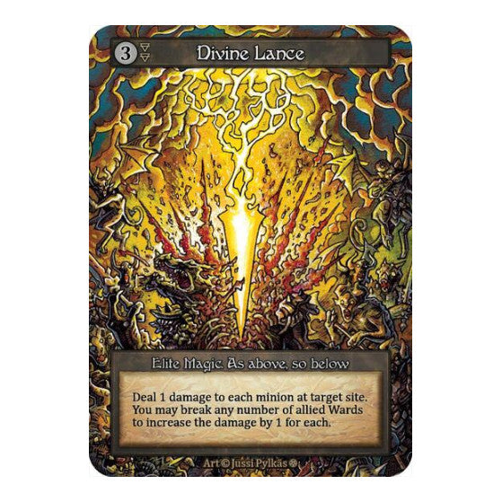 Divine Lance (GT) Elite (Lightly Played) Gothic Sorcery: Contested Realm: 2025
