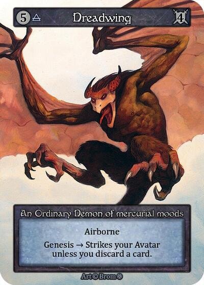 Dreadwing (GT) Ordinary (Lightly Played) Gothic Sorcery: Contested Realm: 2025