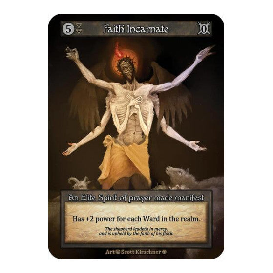 Faith Incarnate (GT) Elite (Lightly Played) Gothic Sorcery: Contested Realm: 2025