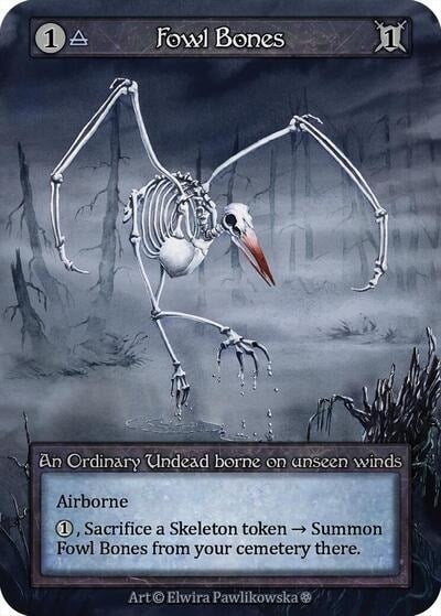 Fowl Bones (GT) Ordinary (Lightly Played) Gothic Sorcery: Contested Realm: 2025