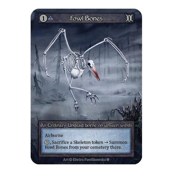 Fowl Bones (GT) Ordinary (Lightly Played) Gothic Sorcery: Contested Realm: 2025