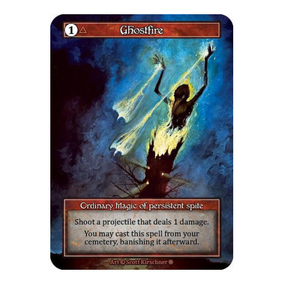 Ghostfire Foil (GT) Ordinary (Foil Near Mint) Gothic Sorcery: Contested Realm: 2025