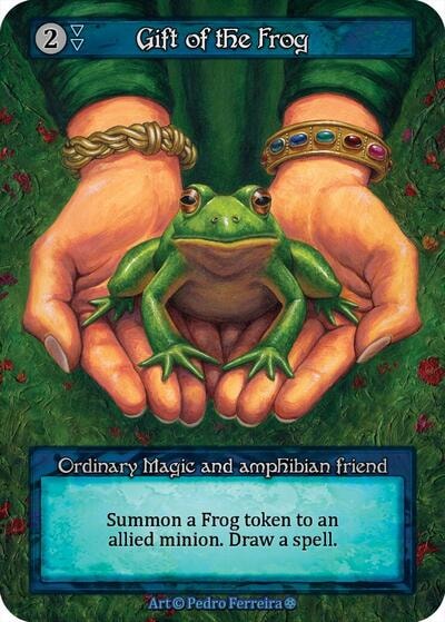 Gift of the Frog (GT) Ordinary (Lightly Played) Gothic Sorcery: Contested Realm: 2025