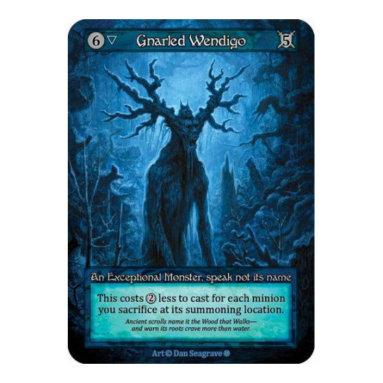 Gnarled Wendigo (GT) Exceptional (Lightly Played) Gothic Sorcery: Contested Realm: 2025