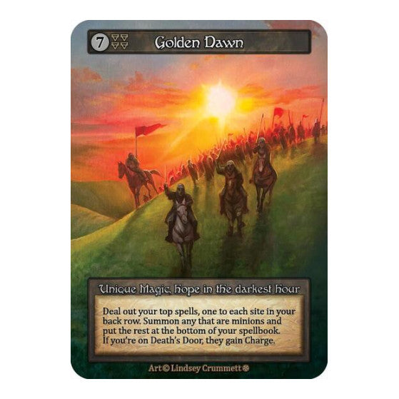 Golden Dawn (GT) Unique (Lightly Played) Gothic Sorcery: Contested Realm: 2025